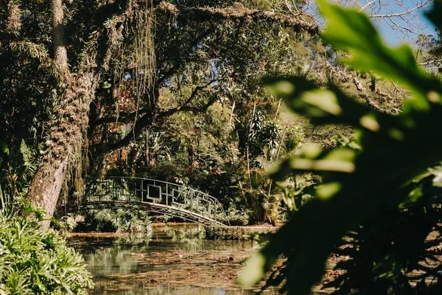 Casa da piscina e jardins da Casa Monet